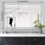 48"x48" Led Mirror Bathroom Vanity Mirror With Back Light,wall Mount Multifunctional Vanity Mirror,aluminium Frame,brushed Gold-349837004-349837005