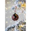 D3,9 po, boules de Noël décoratives, boules de Noël suspendues en verre pour décorations de fêtes, lot de 6