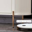 Foyer chauffant en bois massif beige