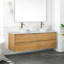 Meuble-lavabo mural moderne avec lavabo vasque rond et 4 tiroirs-133488837-133488835