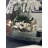 Stylish Glass Planter With White Magnolias
