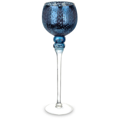 Iatan Glass Tabletop Candlestick