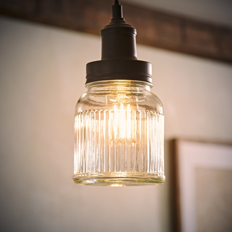 16cm H Glass Novelty Pendant Shade ( Screw On ), Clear