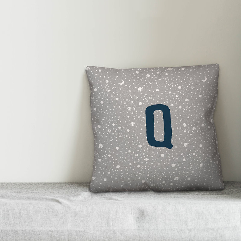 Housse de coussin carré et insert, Q
