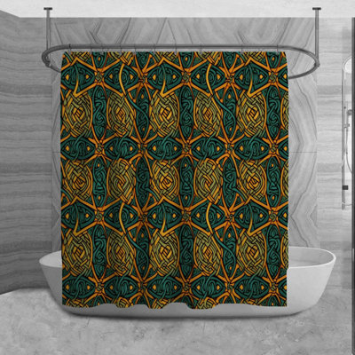 Tonita Geometric Shower Curtain