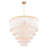 13 - Light Dimmable Tiered Chandelier