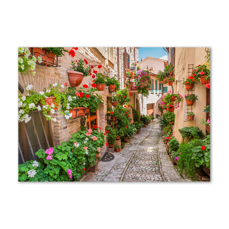 Italian Streets - Wrapped Canvas Print