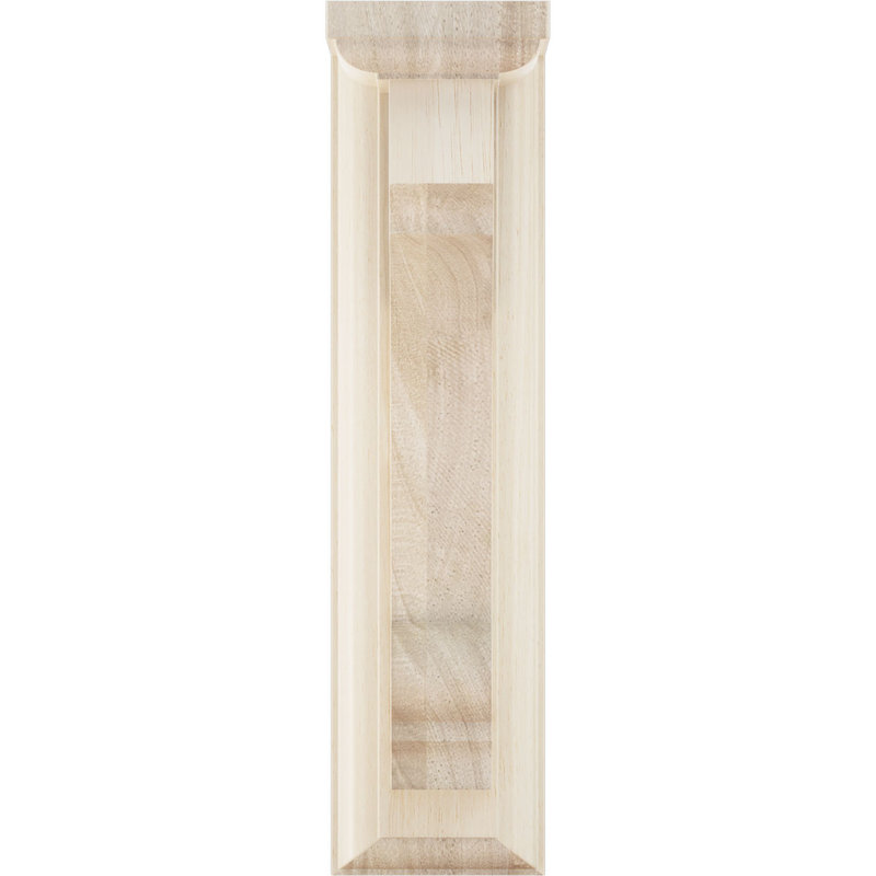Large Rubberwood Thompson Bracket in Natural Finish