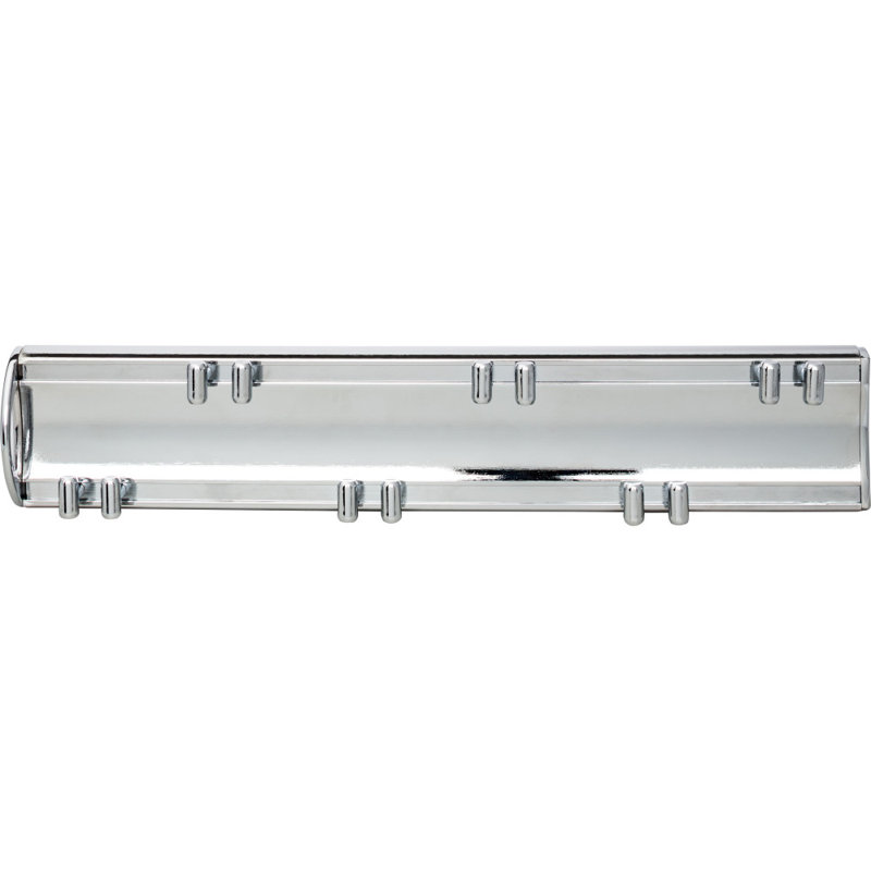 14" Belt Rack, Polished Chrome