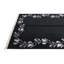 Tapis noir Indira