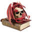 Coffret sculptural sang dragon