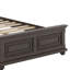 Lit en bois de style champêtre rétro-541325714-541325716