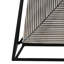 Sagebrook Home 2-Pieces 26/21" Carlisle Large Black And White Pyramids