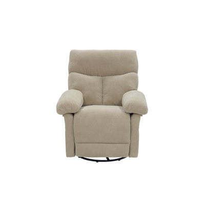 Upholstered Swivel Power Recliner