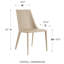 Chaise d'appoint rembourrée Carramar-1936189313