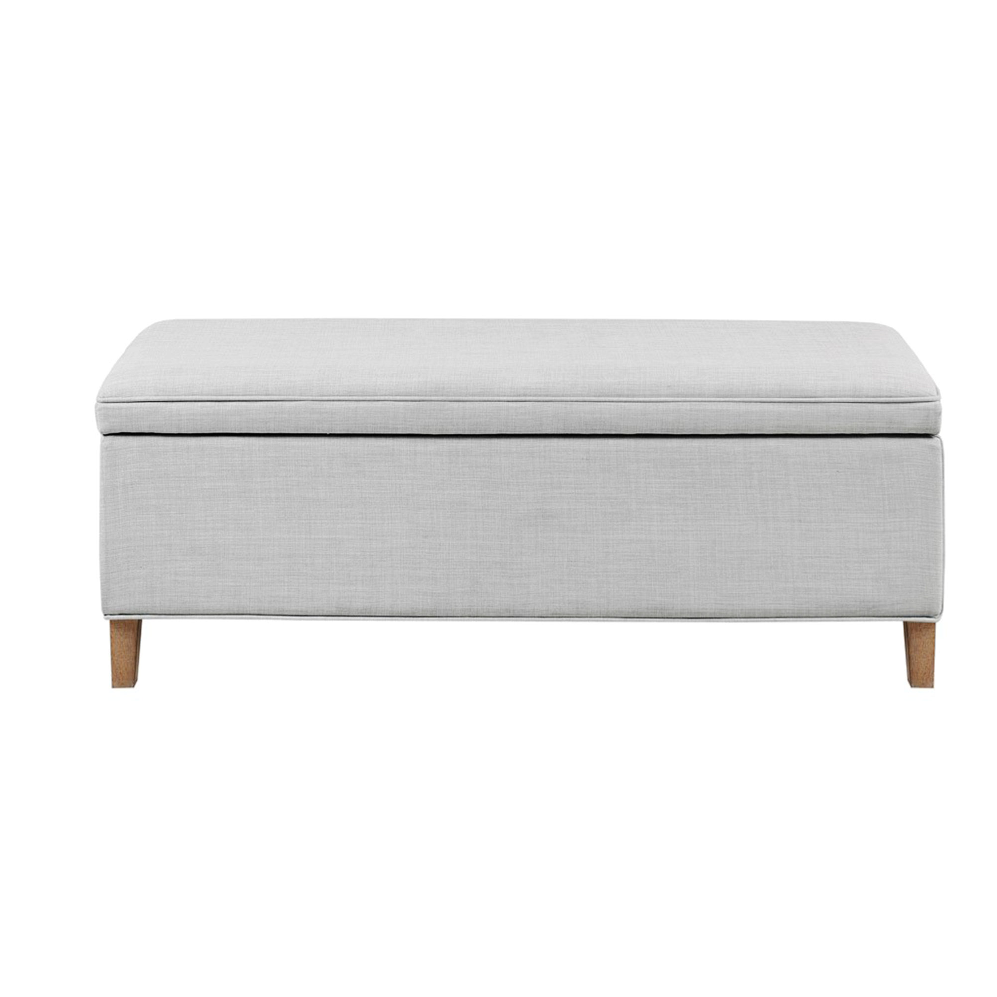 Hokku Designs Storage Bench With Cushioned Seat, Shoe Bench For Living ...