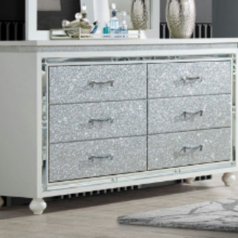 Commode blanche Maloise (commode)