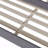 Full Teddy Fleece Upholstered Daybed Frame, Light, Trundle-1044134411-1044134409