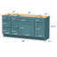 Base de meuble-lavabo simple 66 po seulement-95942297