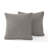 Decorative Compression Light Gray Corduroy Square Throw Pillow Covers With Inserts-102345301