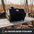 Rambler Portable Charcoal Grill with 218 sq. in. Cooking Area in Black