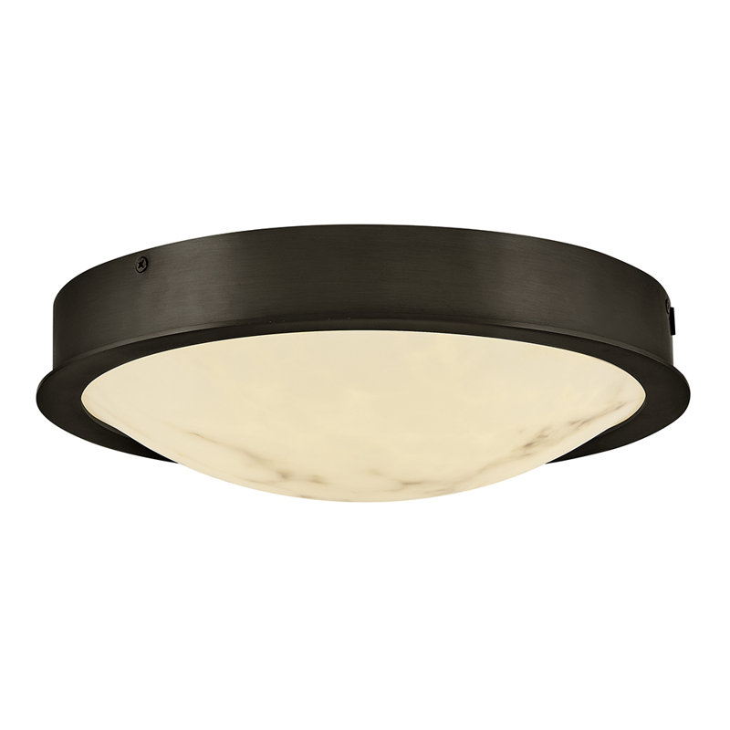 Cava 1 - Light LED Flush Mount, Matte Black