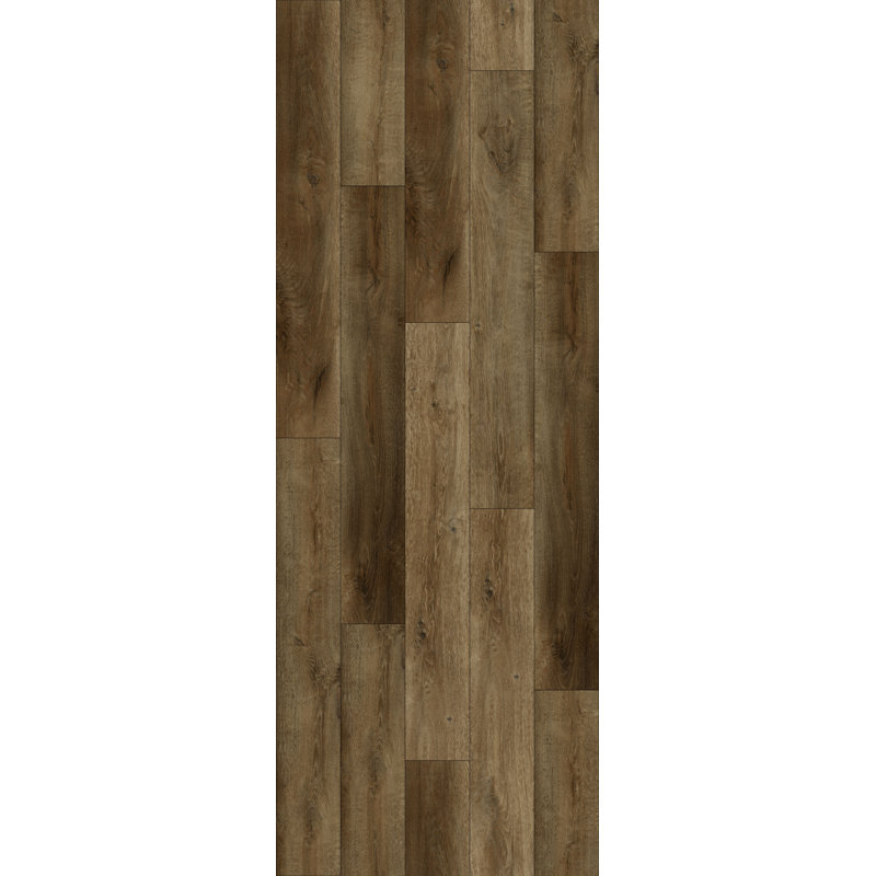 Lions Floor District LVP Collection - Irvine | 7.25" x 48" Waterproof Luxury Vinyl Plank Flooring | Uniclic® Locking System, FloorScore Certified | 1 Box = 48.33 Sq. Ft. | Most Rooms Need 15+ Boxes