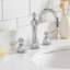Queen 30" Sink Carrara Quartz Countertop Bath Vanity with Faucet-2094086557-2094086555