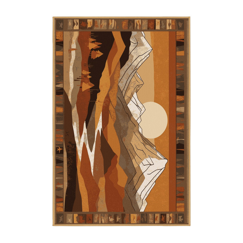 Tapis céleste Canyon, Rectangle 3 pi x 5 pi
