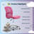 Serta Essential Armless Functional Task Chair with Breathable Mesh Back, Quality Foam Cushion Seat-23645703