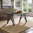 Cipolla Wood Finish 72"-90" Extendable Dining Table-630342281