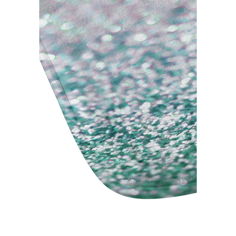 Memory Foam Non-Slip Bath Rug, Blue Mist