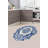 Durable Woven Carpet (50 x 80 cm / 1.6 x 2.6 ft), 100% Polyester, 0.3 in Pile Height | Antibacterial, Non-Slip Underside, Machine Washable | 3D Digital Printing, Perfect for Living Room & Bedroom Decor-1447131597