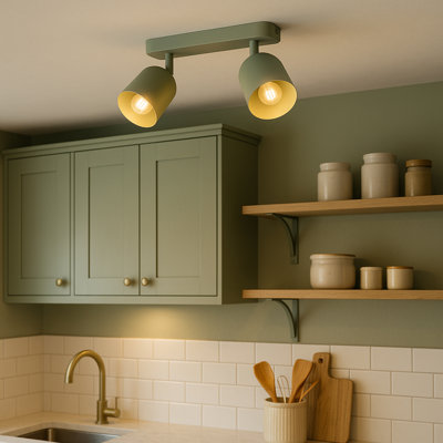 Tilston Steel Minimalist Ceiling Spotlight