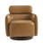 Mahvish Genuine Leather Swivel Rocker Barrel Chair With Adjustable Headrest-1528773561