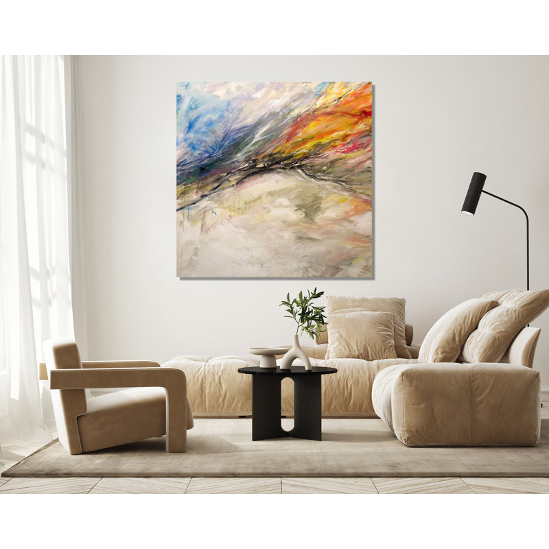 Heartsong - Reproduction d'art sur toile, H 36 po x l 36 po x P 1,5 po, Unframed