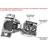 1/2 Overlay 50 Pack 105 Degree Soft Close Face Frame Concealed Hinges