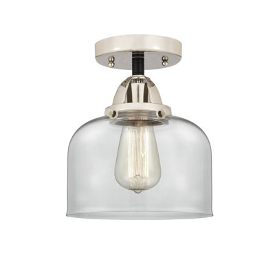Glass Semi Flush Mount