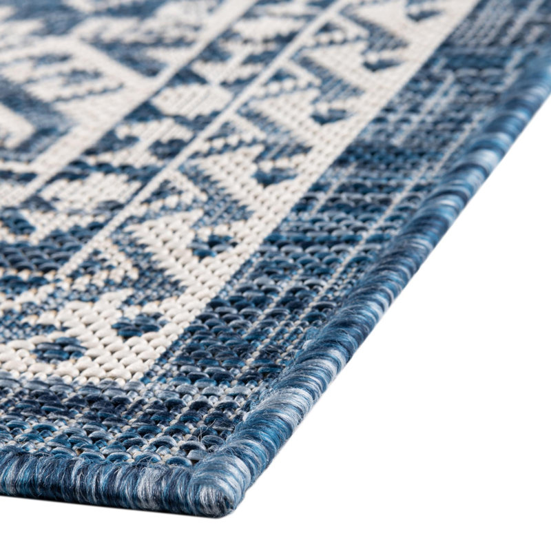 Tapis d'extérieur couleur ivoire, Carré 5 pi 3 po