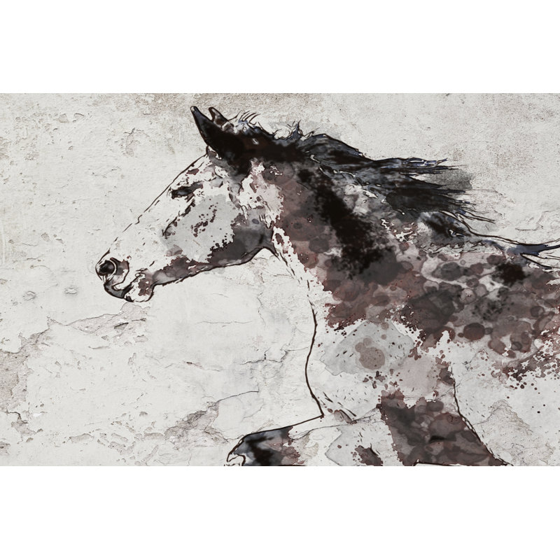 Cheval vainqueur I, H 20 po x l 30 po x P 1,25 po