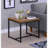 Rectangular Wooden Top End Table