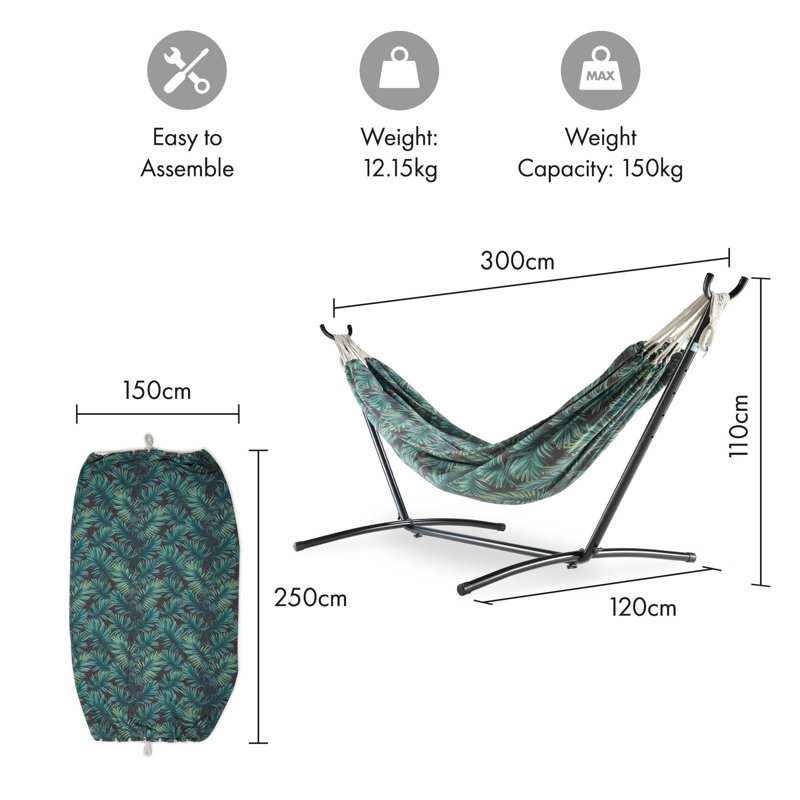 Double Spreader Bar Hammock 