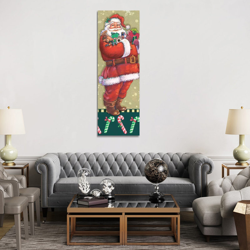 Classic Santa Collection B by Viv Eisner - Wrapped Canvas Panoramic Gallery-Wrapped Canvas Giclée, 182.88 cm H x 60.96 cm W