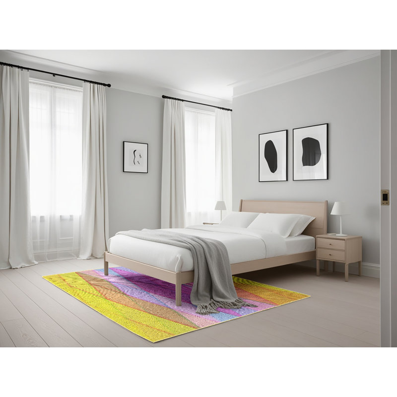 Athol Geometric Indoor Rug, Rectangle 5' x 7'
