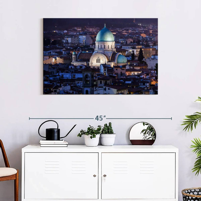 Kavia Great Synagogue Florence, 24" H x 36" W