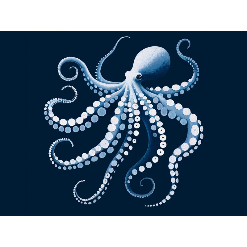 «Deep Sea Elegance», art mural sur toile tendue, H 20 po x l 30 po x P 1,5 po