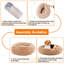 Lit luxueux pour animal de compagnie avec coussin moelleux - confort ultime pour les animaux de compagnie-1546508583