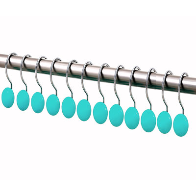 Polyresin Rust Resistant Shower Curtain Hook