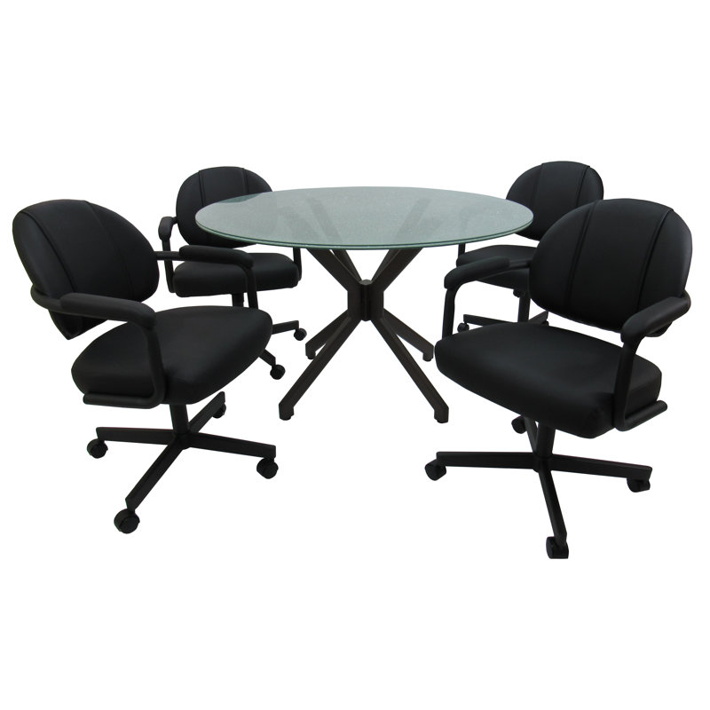 Ensemble repas pour 4 personnes, Noir