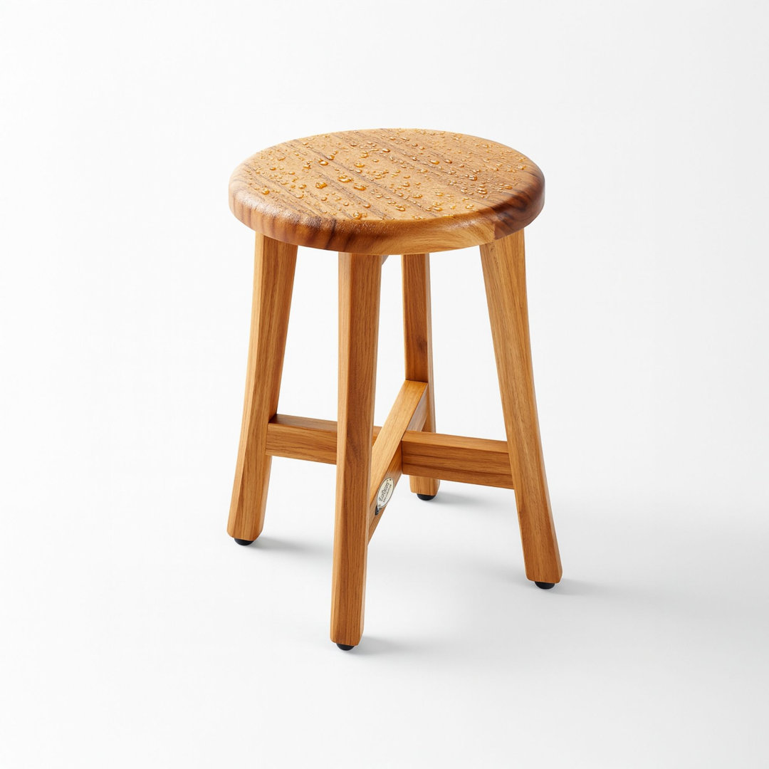 EcoDecors, Shoji 24" W Teak Shower Bench EcoDecors